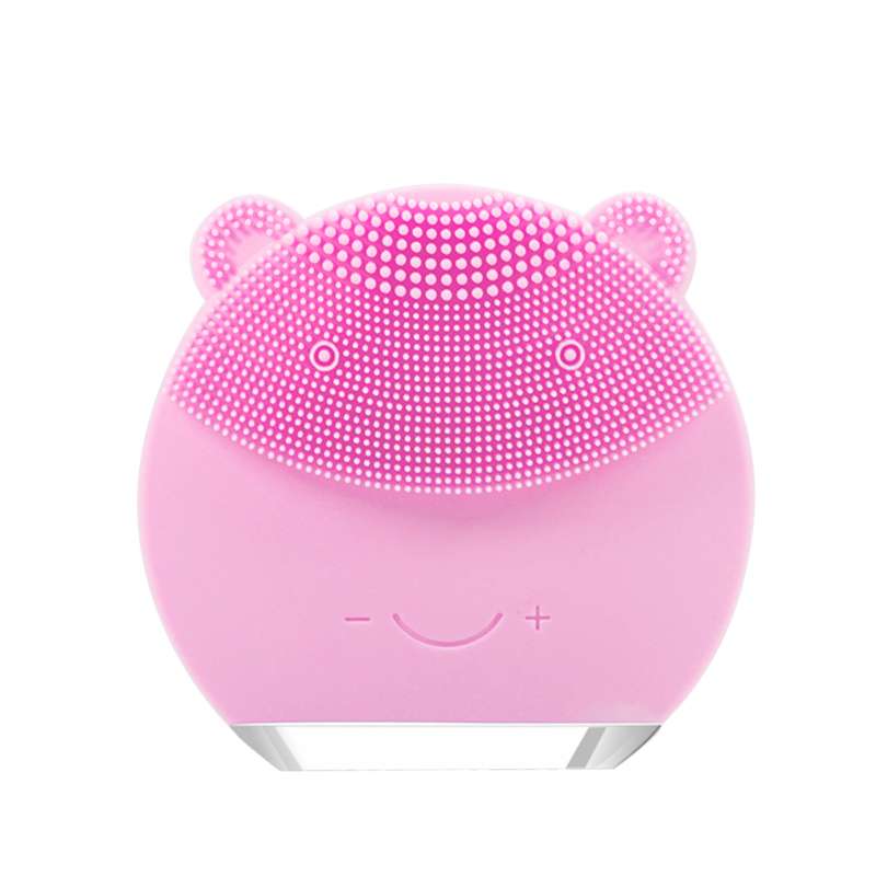 Waterproof Deep Clean Rechargeable Face Brush Silicone Electric Brush Cleansing Facial Machine Face Clean Device